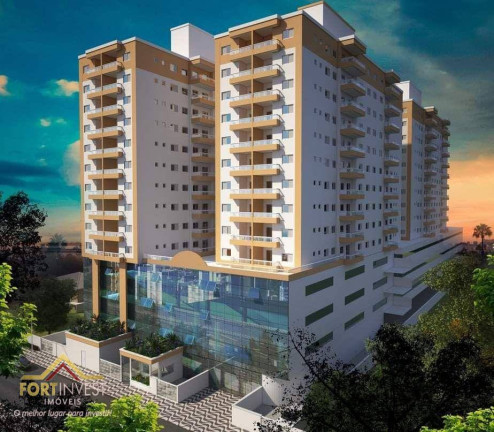 Imóvel com 2 Quartos à Venda, 57 m² em Boqueirão - Praia Grande