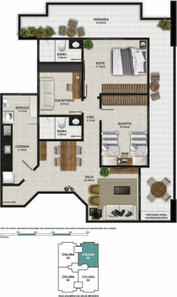 Imagem Apartamento com 1 Quarto à Venda, 105 m² em Braga - Cabo Frio Imagem Apartamento com 1 Quarto à Venda, 105 m² em Braga - Cabo Frio