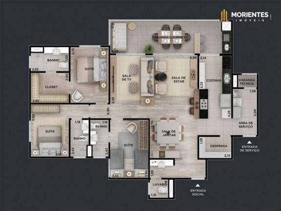 Imagem Apartamento com 4 Quartos à Venda, 141 m² em Jardim Campos Elísios - Jundiaí Imagem Apartamento com 4 Quartos à Venda, 141 m² em Jardim Campos Elísios - Jundiaí