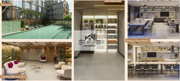 Imagem Flat com 1 Quarto à Venda, 53 m² em Intermares - Cabedelo Imagem Flat com 1 Quarto à Venda, 53 m² em Intermares - Cabedelo