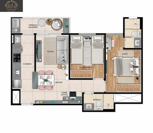 Imagem Apartamento com 2 Quartos à Venda, 52 m² em Centro - São Bernardo Do Campo Imagem Apartamento com 2 Quartos à Venda, 52 m² em Centro - São Bernardo Do Campo