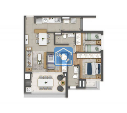 Imagem Apartamento com 2 Quartos à Venda, 65 m² em Vila Matilde - São Paulo Imagem Apartamento com 2 Quartos à Venda, 65 m² em Vila Matilde - São Paulo