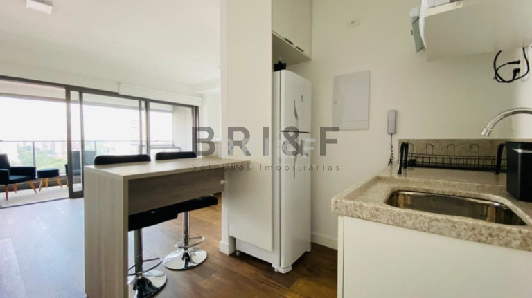 Imagem Apartamento com 1 Quarto para Alugar, 43 m² em Brooklin - São Paulo Imagem Apartamento com 1 Quarto para Alugar, 43 m² em Brooklin - São Paulo