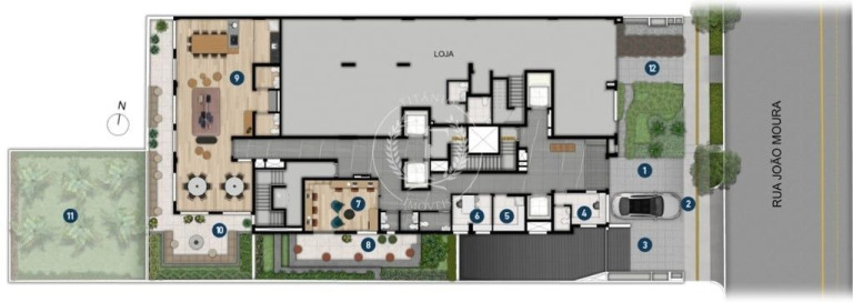 Imagem Loja à Venda, 455 m² em Pinheiros - São Paulo Imagem Loja à Venda, 455 m² em Pinheiros - São Paulo