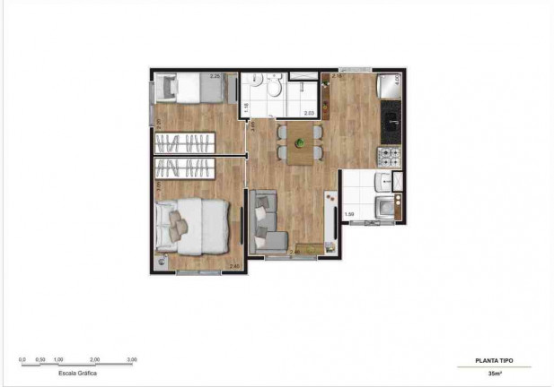 Imagem Apartamento com 2 Quartos à Venda, 35 m² em São Mateus - São Paulo Imagem Apartamento com 2 Quartos à Venda, 35 m² em São Mateus - São Paulo