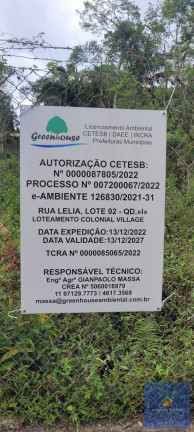 Imagem Terreno em Condomínio à Venda, 1.290 m² em Colonial Village (caucaia Do Alto) - Cotia