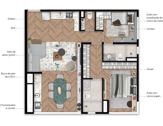Imagem Apartamento com 2 Quartos à Venda, 48 m² em Vila Clementino - São Paulo