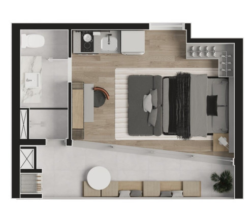 Imagem Apartamento com 2 Quartos à Venda, 63 m² em Batel - Curitiba Imagem Apartamento com 2 Quartos à Venda, 63 m² em Batel - Curitiba