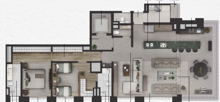 Imagem Apartamento com 3 Quartos à Venda, 314 m² em Itaim Bibi - São Paulo