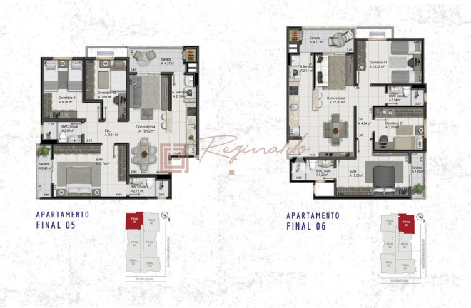 Imagem Apartamento com 3 Quartos à Venda, 84 m² em Centro - Morro Da Fumaça