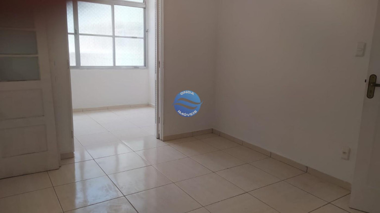 Imagem Apartamento com 1 Quarto para Alugar, 60 m² em José Menino - Santos