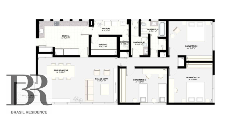 Imagem Apartamento com 3 Quartos à Venda, 172 m² em Jardim América - São Paulo Imagem Apartamento com 3 Quartos à Venda, 172 m² em Jardim América - São Paulo