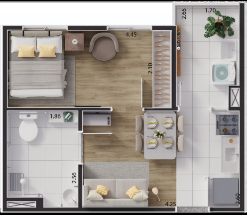 Imagem Imóvel com 2 Quartos à Venda, 33 m² em Jardim São Paulo(zona Leste) - São Paulo Imagem Imóvel com 2 Quartos à Venda, 33 m² em Jardim São Paulo(zona Leste) - São Paulo