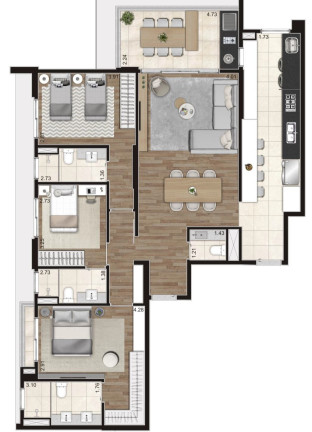 Imagem Imóvel com 2 Quartos à Venda, 110 m² em Cambuí - Campinas Imagem Imóvel com 2 Quartos à Venda, 110 m² em Cambuí - Campinas