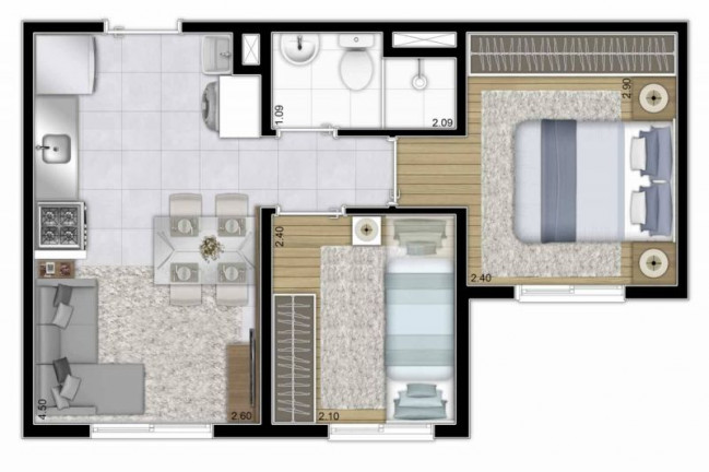 Imagem Apartamento com 2 Quartos à Venda, 33 m² em Vila Socorro - São Paulo Imagem Apartamento com 2 Quartos à Venda, 33 m² em Vila Socorro - São Paulo