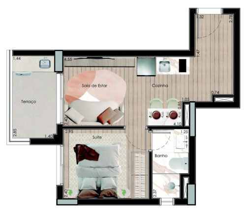 Imagem Imóvel com 1 Quarto à Venda, 31 m² em Saúde - São Paulo
