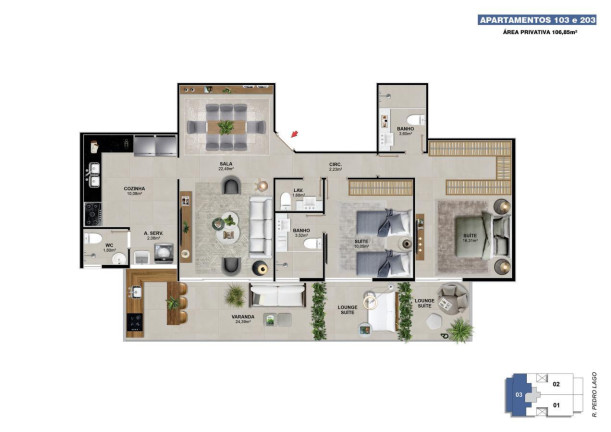 Imagem Apartamento com 2 Quartos à Venda, 106 m² em Barra Da Tijuca - Rio De Janeiro Imagem Apartamento com 2 Quartos à Venda, 106 m² em Barra Da Tijuca - Rio De Janeiro