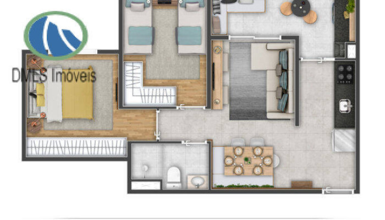 Imagem Apartamento com 2 Quartos à Venda, 47 m² em Laranjeiras - Caieiras Imagem Apartamento com 2 Quartos à Venda, 47 m² em Laranjeiras - Caieiras