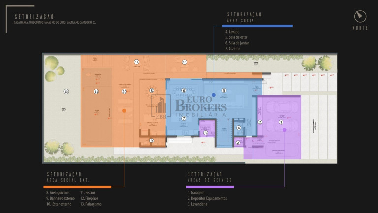 Imagem Casa de Condomínio com 4 Quartos à Venda, 480 m² em Ariribá - Balneário Camboriú