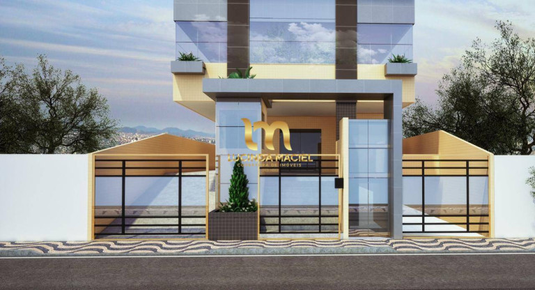 Imagem Apartamento com 3 Quartos à Venda, 114 m² em Canto Do Forte - Praia Grande