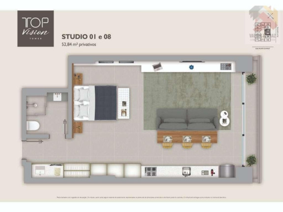 Imagem Imóvel Comercial à Venda, 44 m² em Centro - Florianópolis