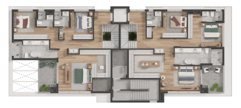 Imagem Apartamento com 3 Quartos à Venda, 181 m² em Batel - Curitiba