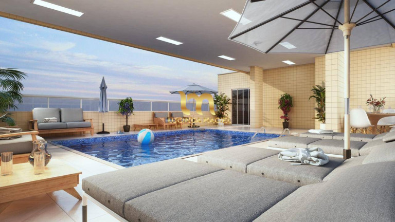Imagem Apartamento com 3 Quartos à Venda, 114 m² em Canto Do Forte - Praia Grande