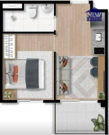 Imagem Apartamento com 1 Quarto à Venda, 27 m² em Moema - São Paulo Imagem Apartamento com 1 Quarto à Venda, 27 m² em Moema - São Paulo