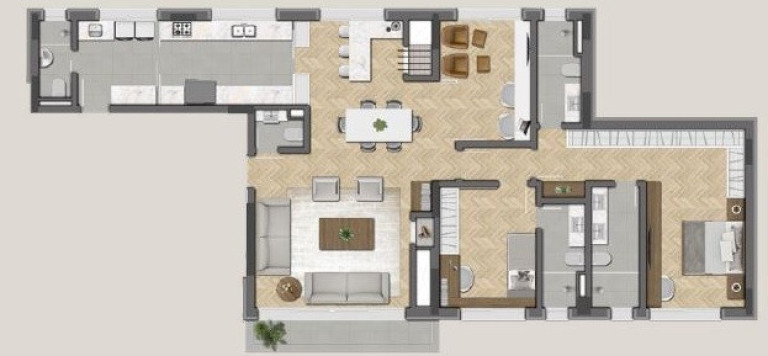 Imagem Apartamento com 3 Quartos à Venda, 155 m² em Mont Serrat - Porto Alegre Imagem Apartamento com 3 Quartos à Venda, 155 m² em Mont Serrat - Porto Alegre