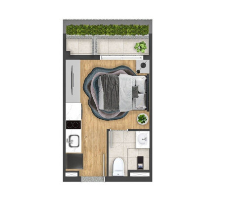 Imagem Studio com 1 Quarto à Venda, 20 m² em Itaim Bibi - São Paulo Imagem Studio com 1 Quarto à Venda, 20 m² em Itaim Bibi - São Paulo