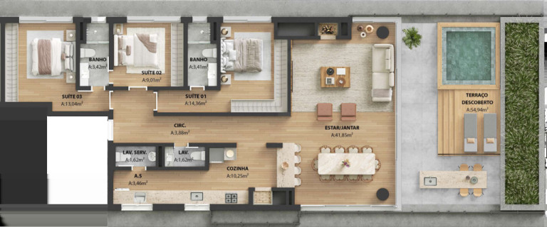 Imagem Apartamento com 2 Quartos à Venda, 186 m² em Bela Vista - Porto Alegre Imagem Apartamento com 2 Quartos à Venda, 186 m² em Bela Vista - Porto Alegre