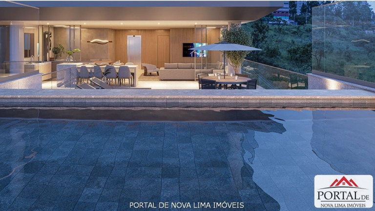 Imagem Apartamento com 4 Quartos à Venda, 199 m² em Vila Da Serra - Nova Lima