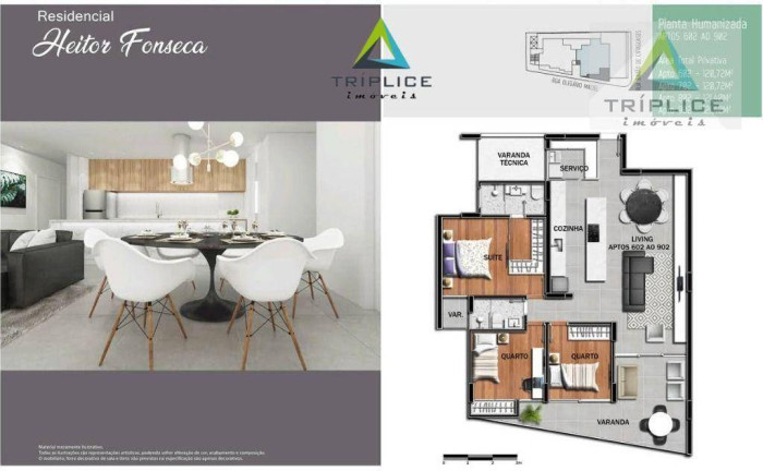 Imagem Apartamento com 3 Quartos à Venda, 123 m² em Santa Helena - Juiz De Fora Imagem Apartamento com 3 Quartos à Venda, 123 m² em Santa Helena - Juiz De Fora