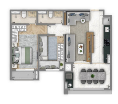 Imagem Apartamento com 3 Quartos à Venda, 82 m² em Saúde - São Paulo Imagem Apartamento com 3 Quartos à Venda, 82 m² em Saúde - São Paulo