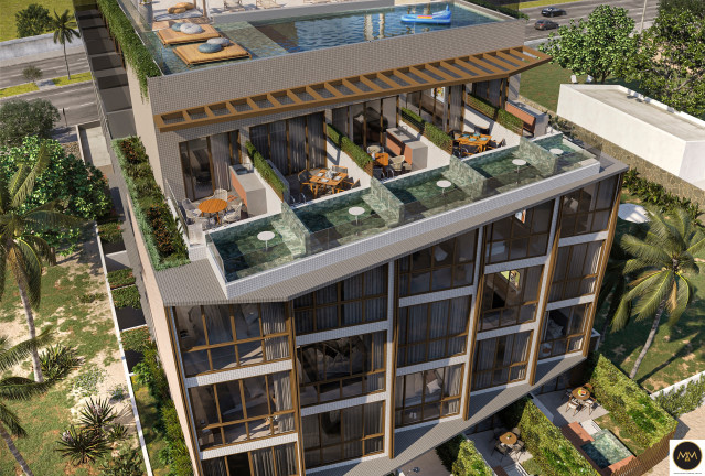 Flat com 1 Quarto à Venda, 23 m² em Jardim Oceania - João Pessoa