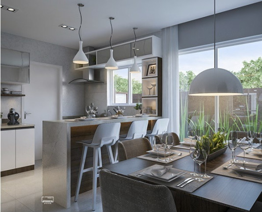 Imagem Casa de Condomínio com 3 Quartos à Venda, 112 m² em Cidade Industrial - Curitiba