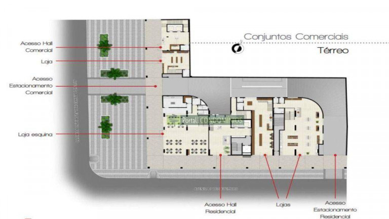 Imagem Sala Comercial à Venda, 80 m² em Rebouças - Curitiba Imagem Sala Comercial à Venda, 80 m² em Rebouças - Curitiba