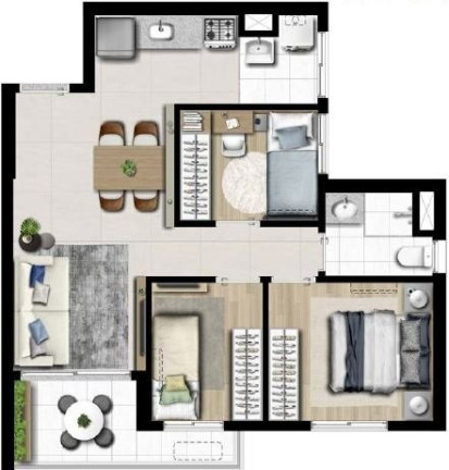 Imagem Apartamento com 3 Quartos à Venda, 55 m² em água Branca - São Paulo Imagem Apartamento com 3 Quartos à Venda, 55 m² em água Branca - São Paulo