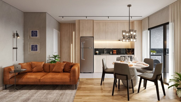 Imagem Apartamento com 1 Quarto à Venda, 32 m² em Novo Mundo - Curitiba