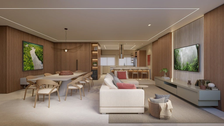 Imagem Apartamento com 4 Quartos à Venda, 201 m² em Mercês - Curitiba