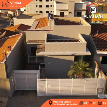 Casa com 3 Quartos à Venda, 250 m² em Jardim Das Hortênsias - Poços De Caldas