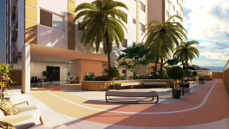 Imagem Apartamento com 2 Quartos à Venda, 43 m² em Parque São Vicente - São Vicente