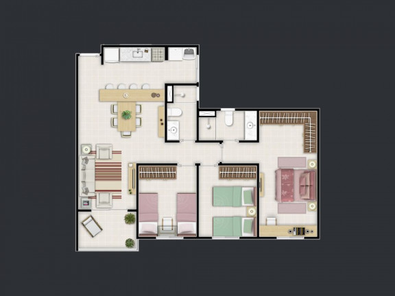 Imagem Apartamento com 3 Quartos à Venda, 87 m² em Jardim Carlos Gomes - Jundiaí Imagem Apartamento com 3 Quartos à Venda, 87 m² em Jardim Carlos Gomes - Jundiaí