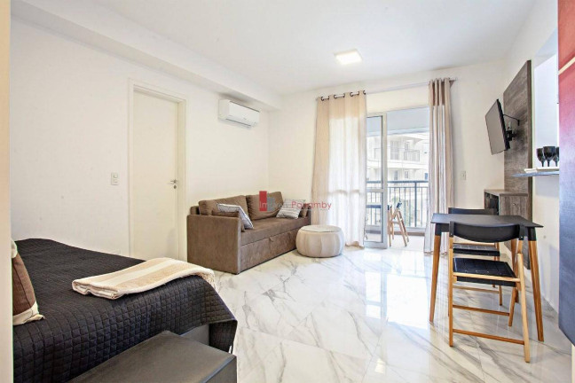Imagem Apartamento com 1 Quarto para Alugar, 61 m² em Jardim Leonor - São Paulo