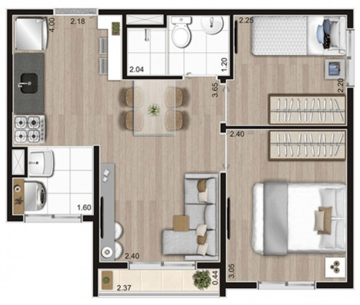 Imagem Imóvel com 2 Quartos à Venda, 37 m² em água Branca - São Paulo Imagem Imóvel com 2 Quartos à Venda, 37 m² em água Branca - São Paulo