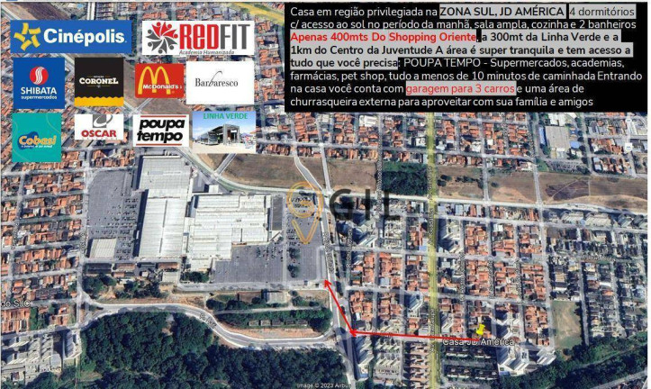 Imagem Sobrado com 4 Quartos à Venda, 172 m² em Jardim América - São José Dos Campos Imagem Sobrado com 4 Quartos à Venda, 172 m² em Jardim América - São José Dos Campos