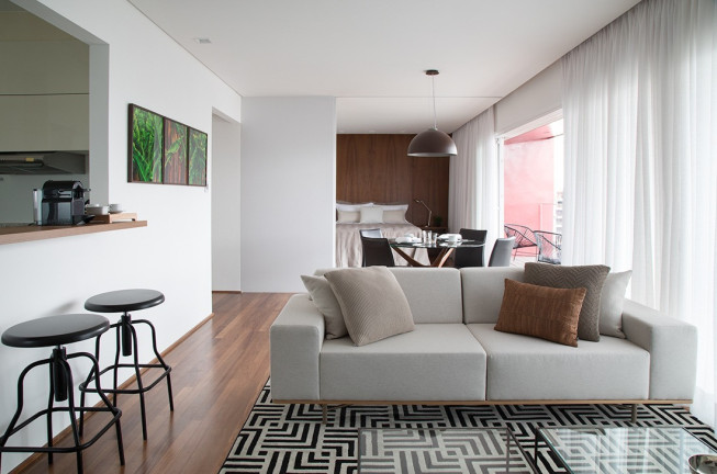 Apartamento com 1 Quarto para Alugar, 90 m² em Vila Olímpia - São Paulo