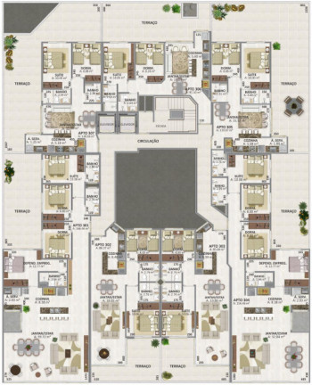 Imagem Apartamento com 3 Quartos à Venda, 204 m² em Centro - Capão Da Canoa Imagem Apartamento com 3 Quartos à Venda, 204 m² em Centro - Capão Da Canoa