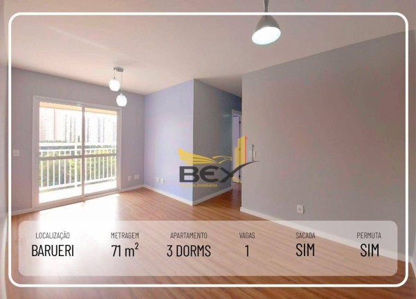 Imagem Apartamento com 3 Quartos à Venda, 71 m² em Centro - Barueri Imagem Apartamento com 3 Quartos à Venda, 71 m² em Centro - Barueri