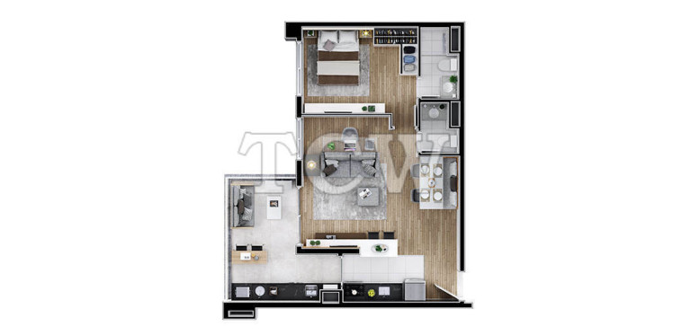 Imagem Apartamento com 2 Quartos à Venda, 64 m² em Paraíso - São Paulo Imagem Apartamento com 2 Quartos à Venda, 64 m² em Paraíso - São Paulo